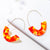 X&P New Geometric Acrylic Drop Earrings for Women Fashion Long Leopard Earrings Jewelry Statement Camouflage Design Earring 2019