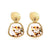 X&P New Statement Drop Earrings For Women Fashion Gold Earrings Acrylic Geometric Earring 2019 Double Eleven Brincos Jewelry