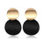 X&P New Statement Drop Earrings For Women Fashion Gold Earrings Acrylic Geometric Earring 2019 Double Eleven Brincos Jewelry