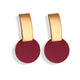 X&P New Statement Drop Earrings For Women Fashion Gold Earrings Acrylic Geometric Earring 2019 Double Eleven Brincos Jewelry