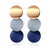 X&P New Statement Drop Earrings For Women Fashion Gold Earrings Acrylic Geometric Earring 2019 Double Eleven Brincos Jewelry