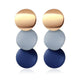 X&P New Statement Drop Earrings For Women Fashion Gold Earrings Acrylic Geometric Earring 2019 Double Eleven Brincos Jewelry