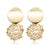 X&P New Statement Drop Earrings For Women Fashion Gold Earrings Acrylic Geometric Earring 2019 Double Eleven Brincos Jewelry