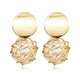X&P New Statement Drop Earrings For Women Fashion Gold Earrings Acrylic Geometric Earring 2019 Double Eleven Brincos Jewelry