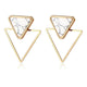 X&P New Statement Drop Earrings For Women Fashion Gold Earrings Acrylic Geometric Earring 2019 Double Eleven Brincos Jewelry