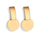 X&P New Statement Drop Earrings For Women Fashion Gold Earrings Acrylic Geometric Earring 2019 Double Eleven Brincos Jewelry