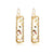 X&P New Statement Drop Earrings For Women Fashion Gold Earrings Acrylic Geometric Earring 2019 Double Eleven Brincos Jewelry