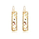 X&P New Statement Drop Earrings For Women Fashion Gold Earrings Acrylic Geometric Earring 2019 Double Eleven Brincos Jewelry