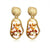 X&P New Statement Drop Earrings For Women Fashion Gold Earrings Acrylic Geometric Earring 2019 Double Eleven Brincos Jewelry