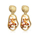 X&P New Statement Drop Earrings For Women Fashion Gold Earrings Acrylic Geometric Earring 2019 Double Eleven Brincos Jewelry