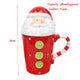 YeFine Advanced Christmas Gift Ceramic Mugs Coffee Large Capacity Water Container Cartoon Cups With Lid Father Christmas