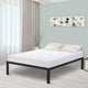 GranRest 18" Metal Slat Platform Bed, Queen