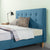 Zinus Ibidun Blue Upholstered Tufted Platform Bed, Multiple Sizes