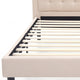 Modern Sleep Mornington Upholstered Platform Bed, Multiple Sizes