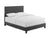 DHI Upholstered Apartment Bed, Grey, Multiple Sizes