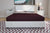 Dakota Upholstered Faux Leather Platform Bed with Wooden Slat Support and Tufted Headboard and Footboard, White - Queen