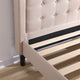 Modern Sleep Mornington Upholstered Platform Bed, Multiple Sizes