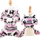 pawstrip XS-2XL Soft Fleece Dog Jumpsuit Winter Dog Clothes Small Puppy Coat Pet Outfits Warm Dog Hoodie Clothing For Yorkie